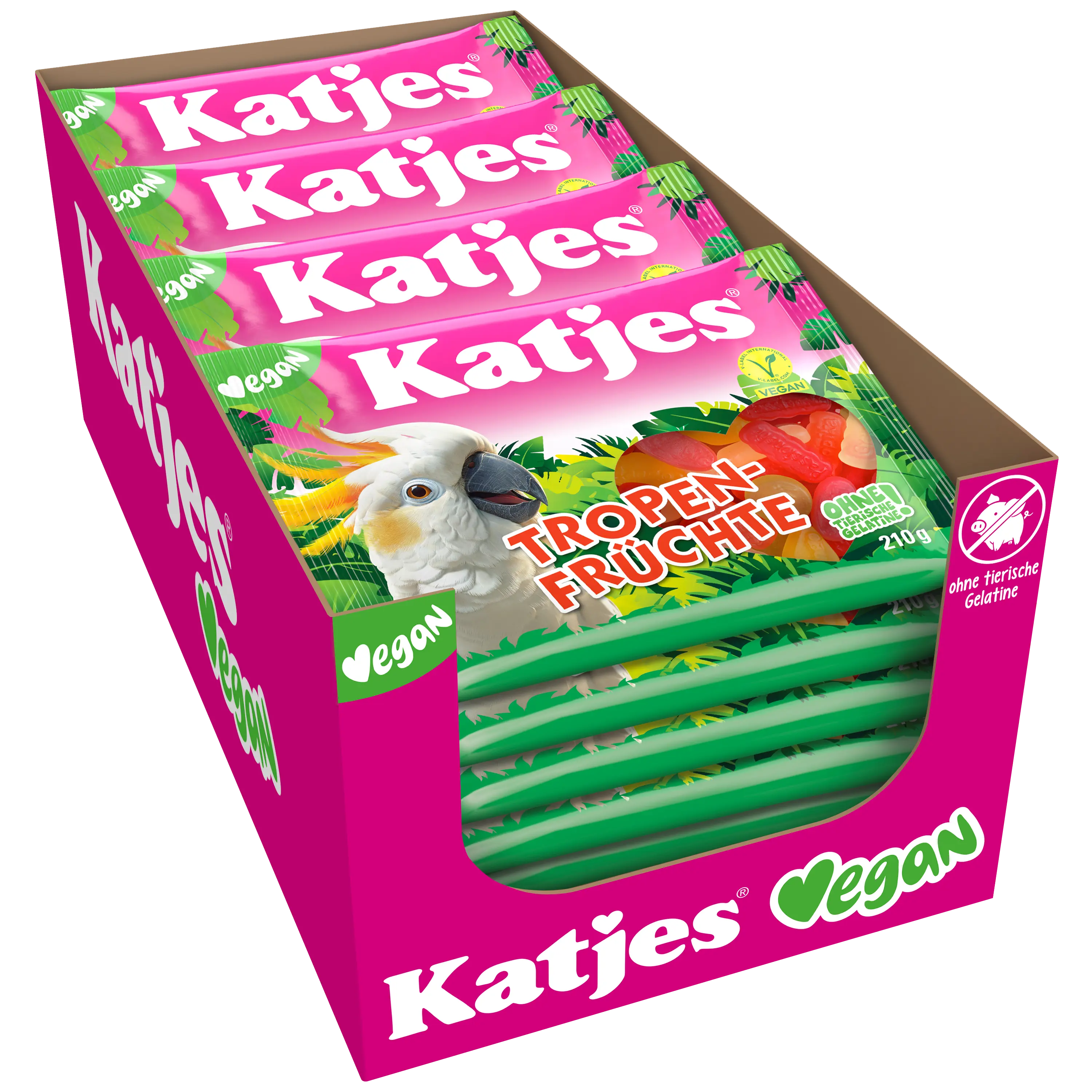 Tropen Früchte 210g 20er Karton