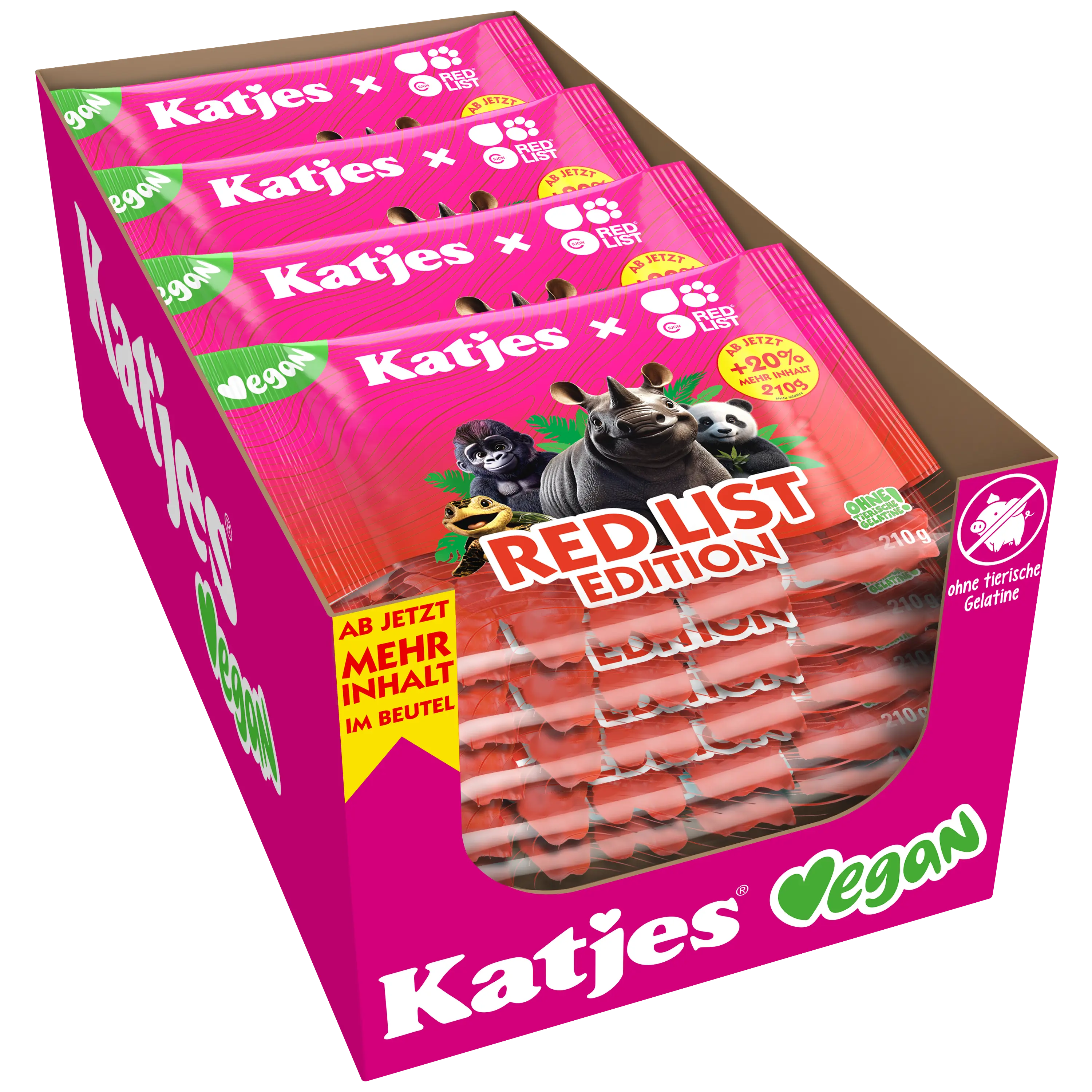 Red List Edition 210g 20er Karton