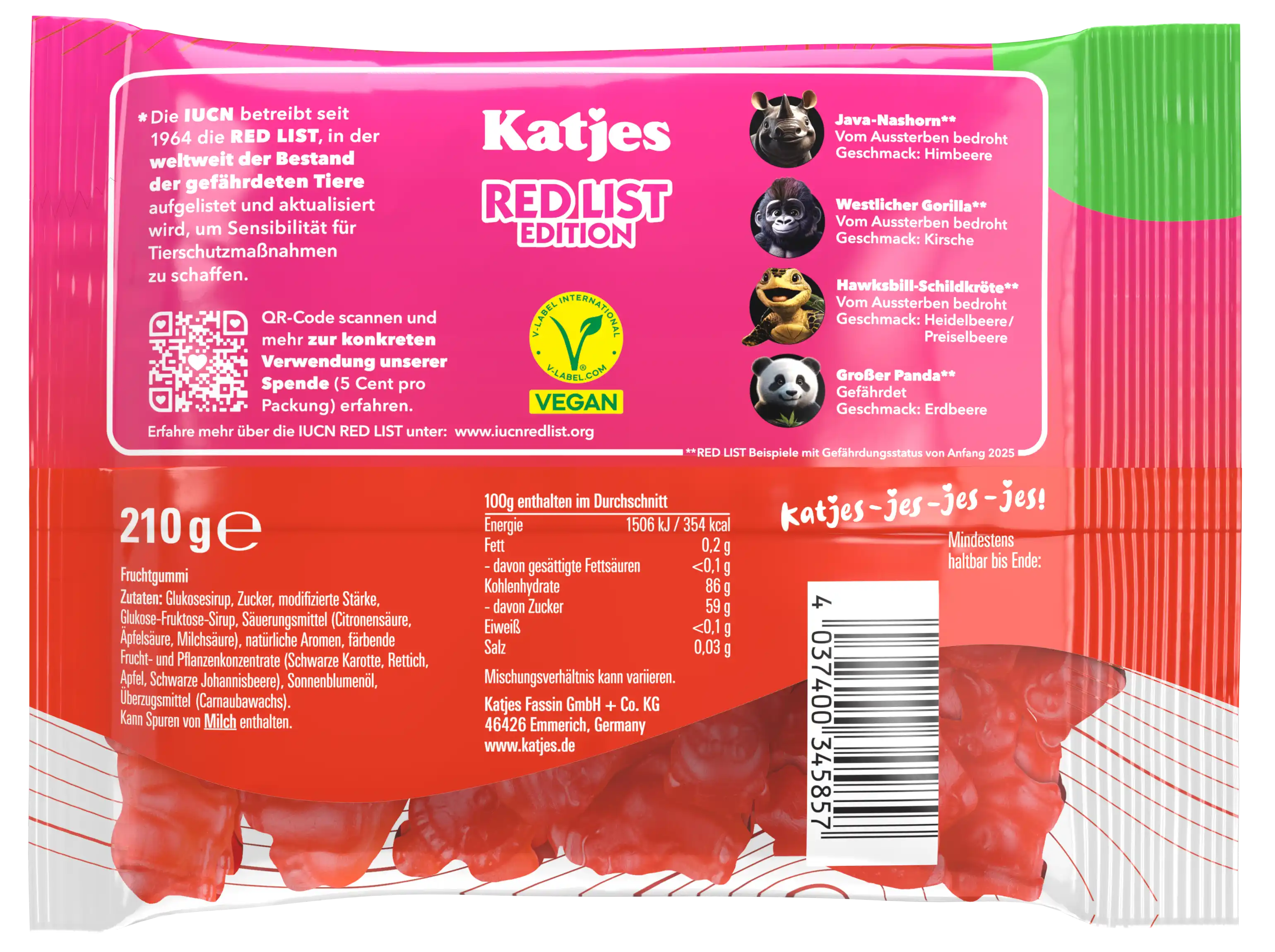 Red List Edition 210g