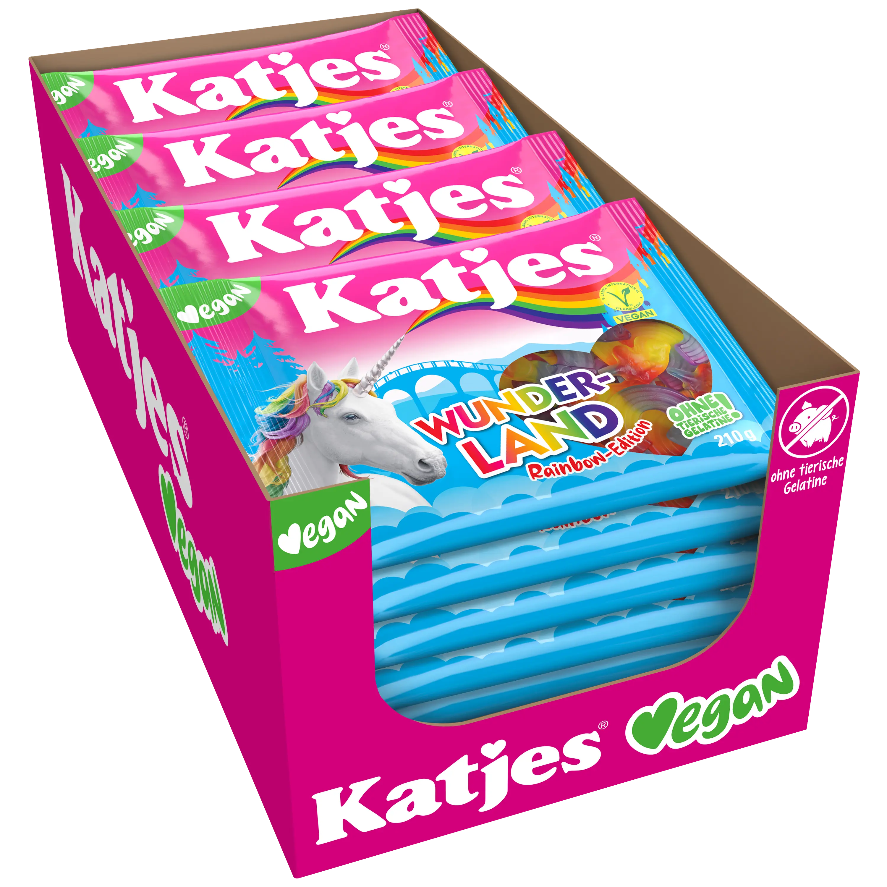 Wunderland Rainbow Edition 210g 20er Karton