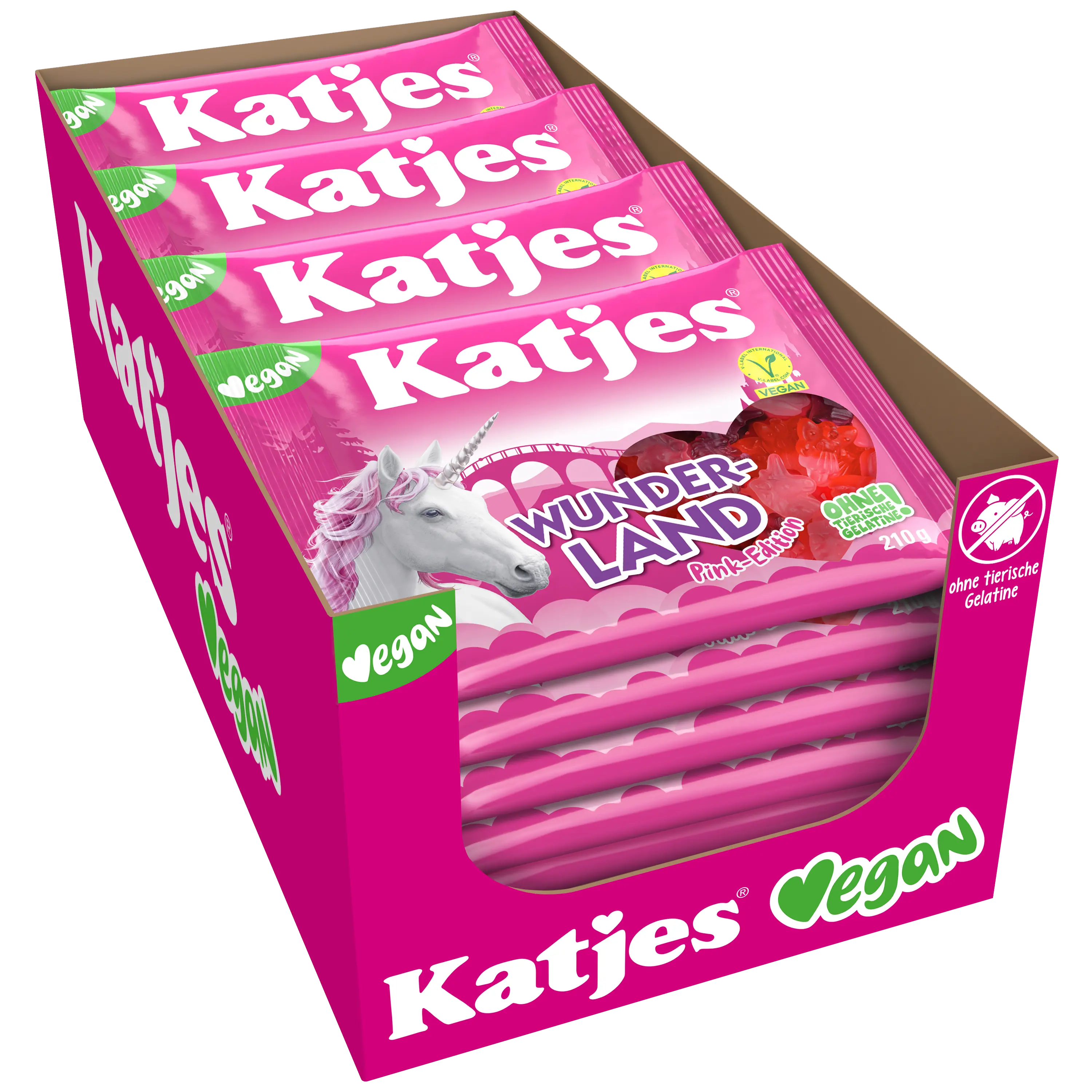 Wunderland Pink Edition 210g 20er Karton