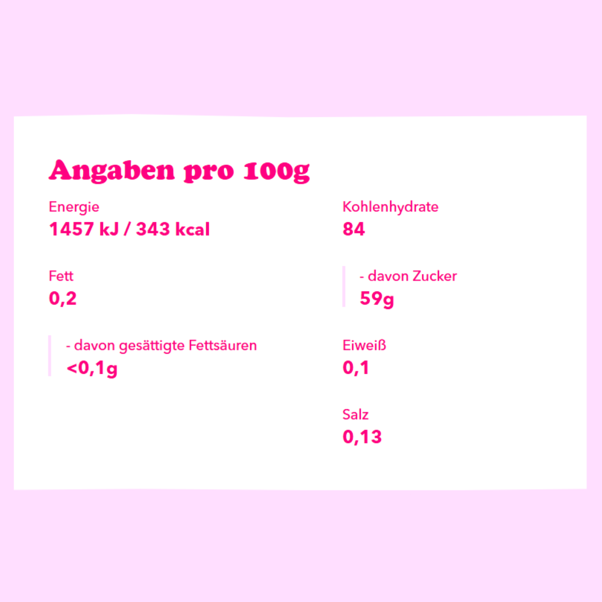 Glücksgefühle 210g 20er Karton