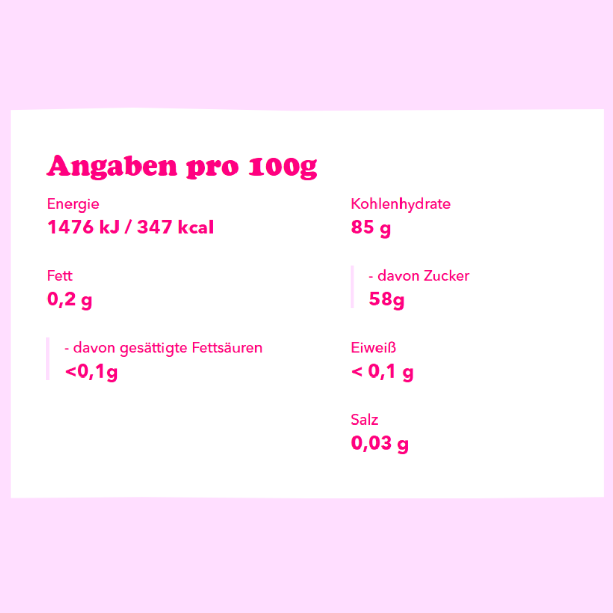 Peace & Love 210g 20er Karton